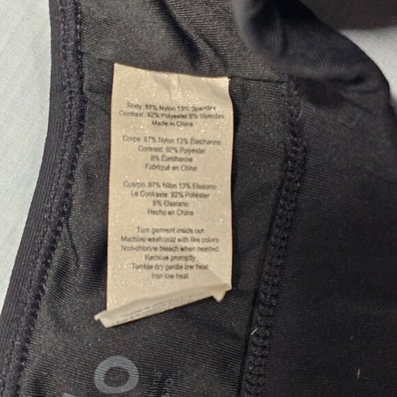 Alo Yoga Sport Bra Women Size S Black - Picture 10 of 15